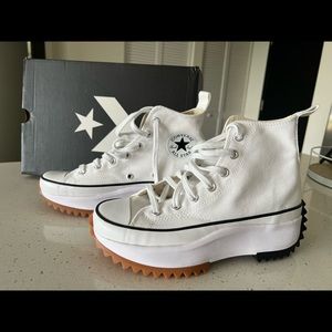 BRAND NEW Converse Run Star Hike High Top Platform Sneaker Boots